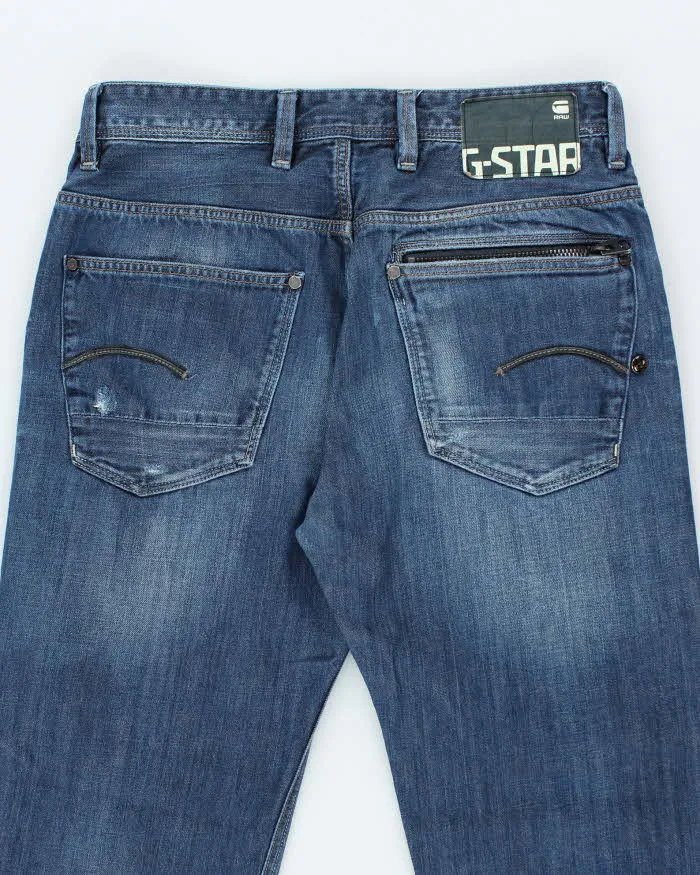 Vintage Y2K G-Star Raw Dark Wash Relaxed Fit Jeans - W32 L33 sold by Rokit product image thumbnail 4