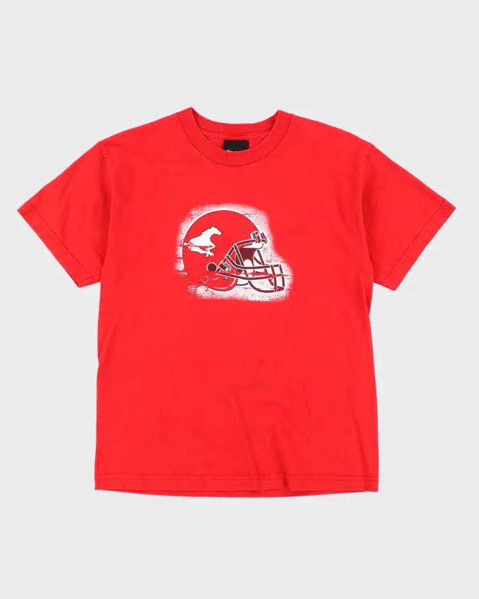 Vintage Reebok Red T-shirt - M sold by Rokit