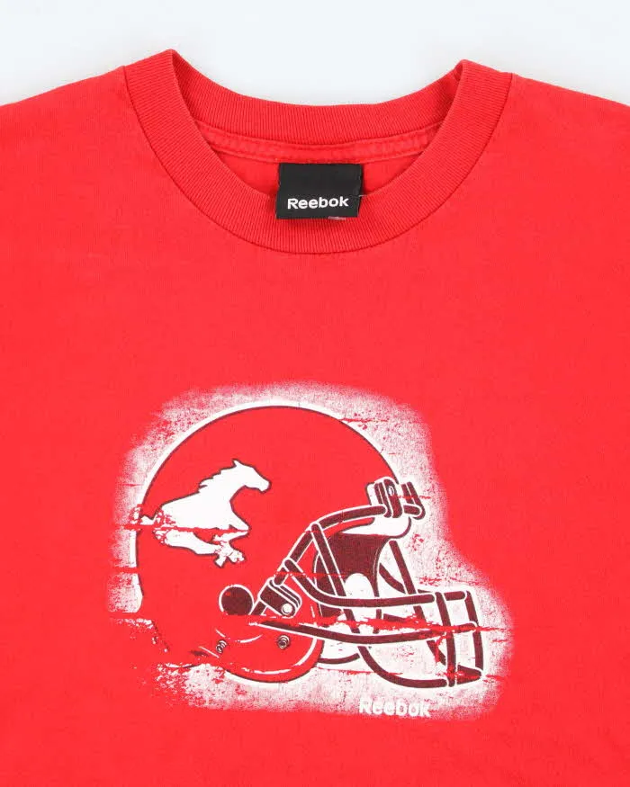 Vintage Reebok Red T-shirt - M sold by Rokit product image thumbnail 3