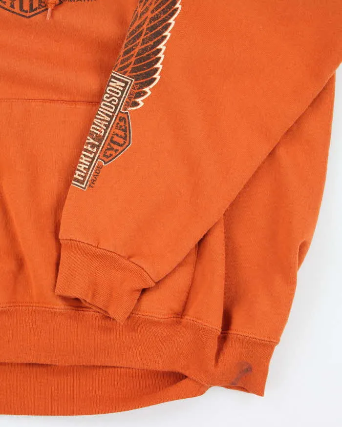 Vintage 2000's Harley Davidson Oversized Graphic Print Hoodie - XL sold by Rokit product image thumbnail 4