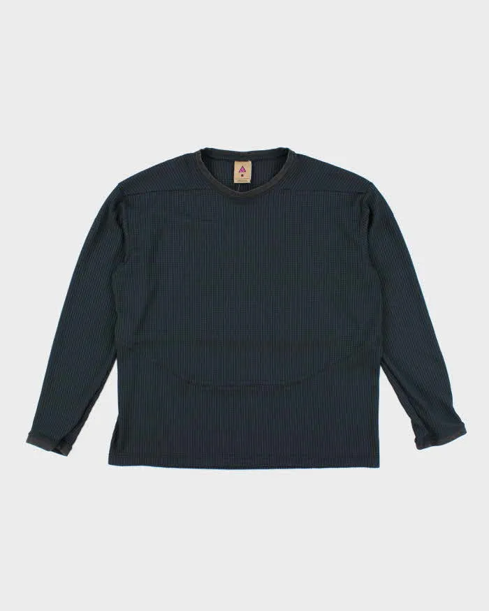 Vintage Nike ACG Waffle Thermal Long-sleeved T-Shirt - L sold by Rokit