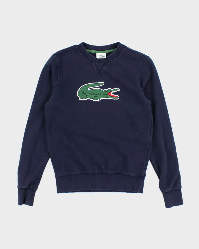 Vintage 2000's Lacoste Big Croc Logo Sweatshirt - M sold by Rokit