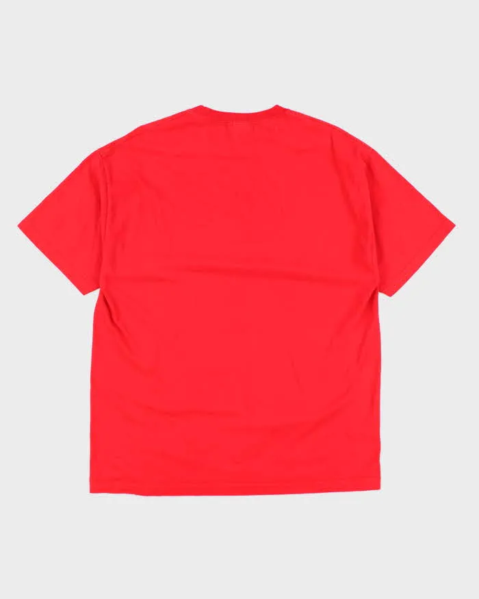 Vintage 00s Calgary Flames Red T-shirt - XL sold by Rokit product image thumbnail 2
