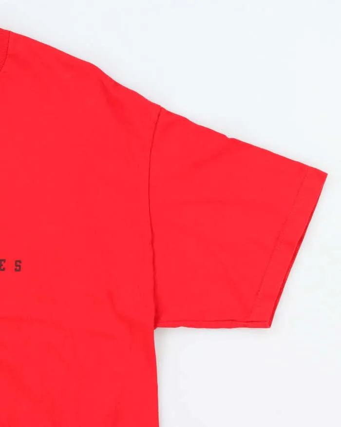 Vintage 00s Calgary Flames Red T-shirt - XL sold by Rokit product image thumbnail 4