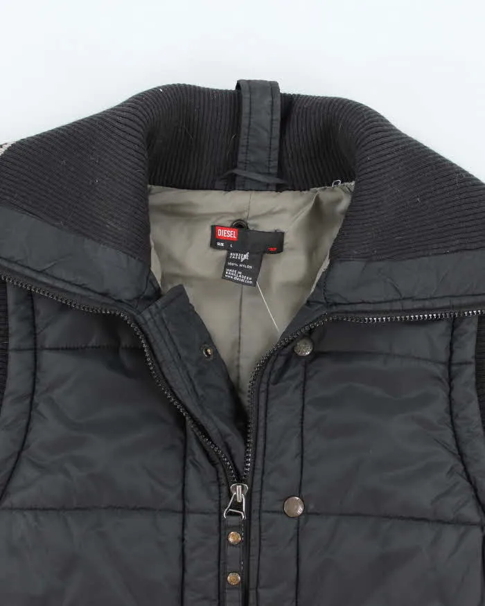 Vintage Y2k 00s Diesel Puffer Gilet - L sold by Rokit product image thumbnail 3