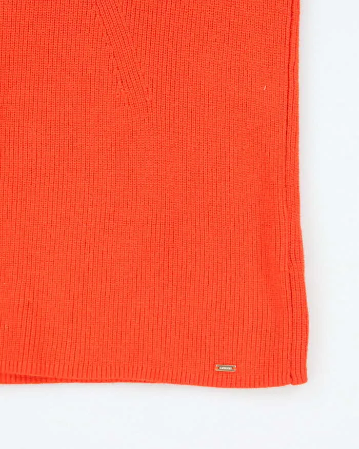 Vintage Tommy Hilfiger Orange Tank Knit - L sold by Rokit product image thumbnail 4