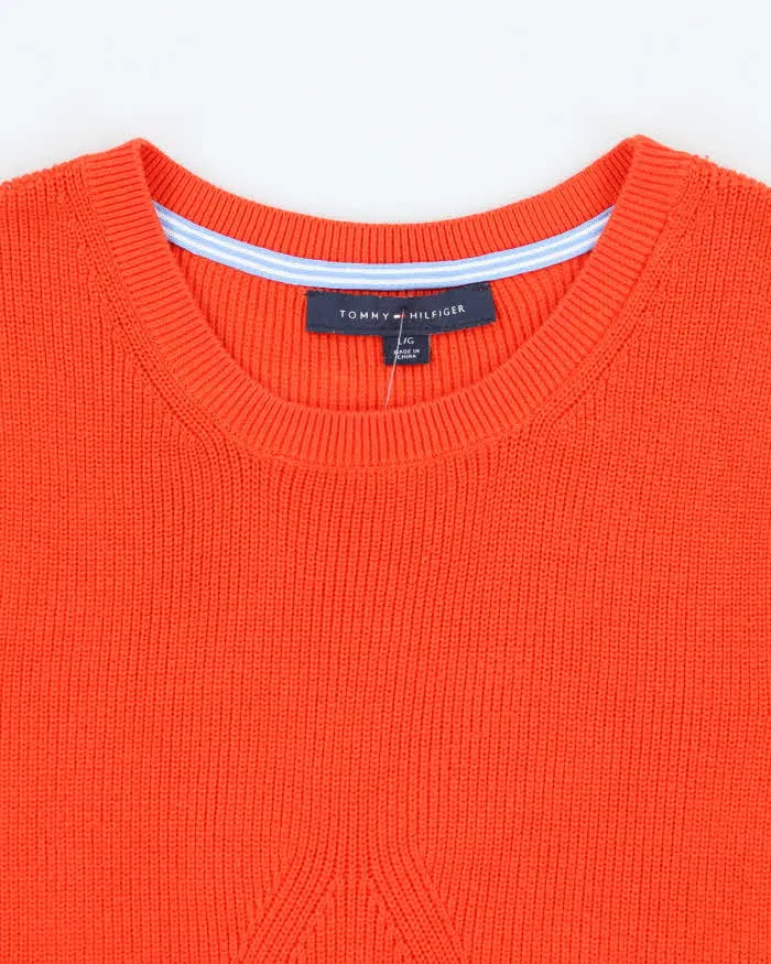 Vintage Tommy Hilfiger Orange Tank Knit - L sold by Rokit product image thumbnail 3