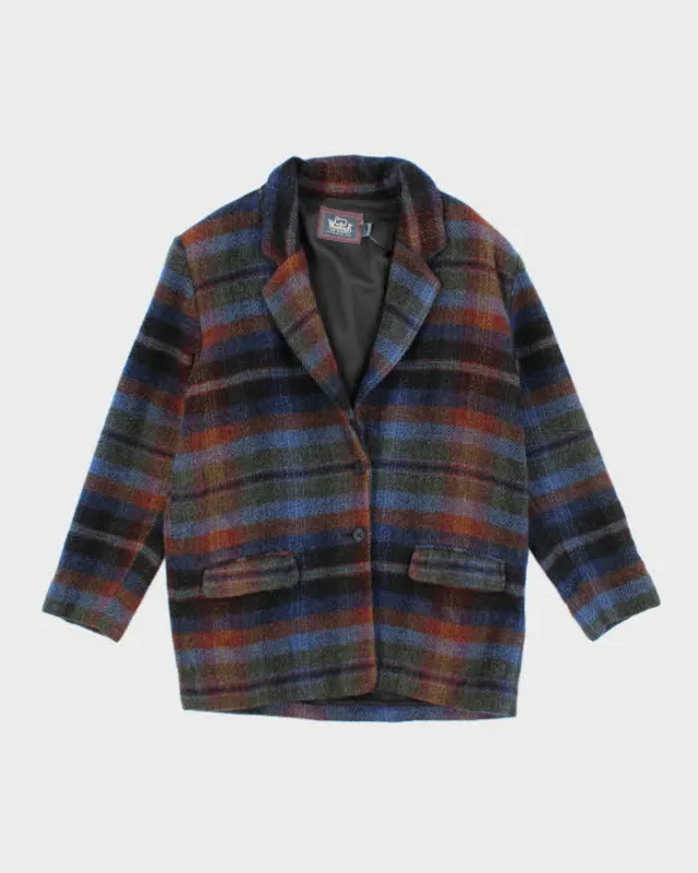 Vintage Woolrich Checked Boxy Jacket - XL made by Woolrich