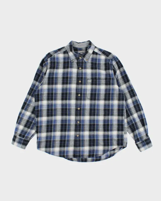 Vintage Eddie Bauer Oversized Heavyweight Flannel Shirt - L sold by Rokit