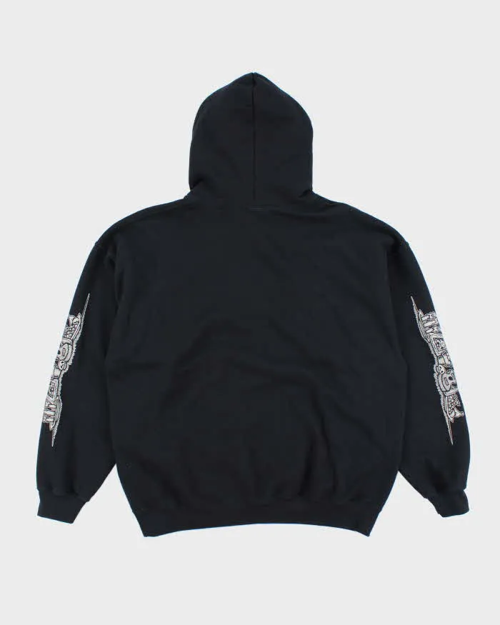 Vintage 2000's Day of the Dead Graphic Print Hoodie - L sold by Rokit product image thumbnail 2