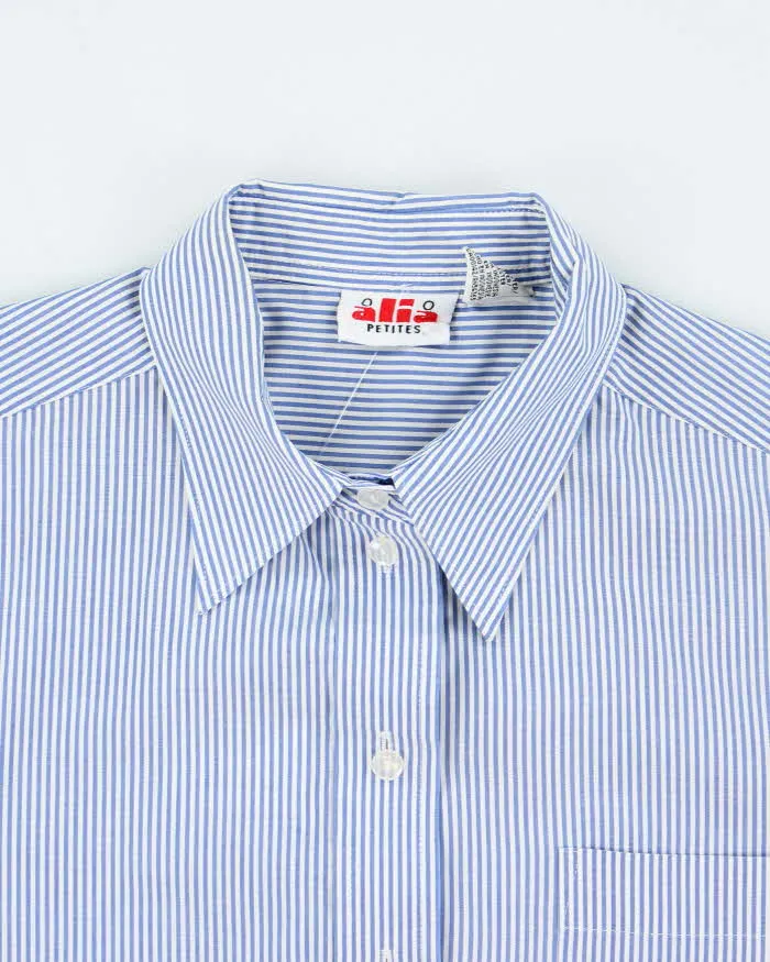 Vintage 90s Alia Striped Blouse - L sold by Rokit product image thumbnail 3