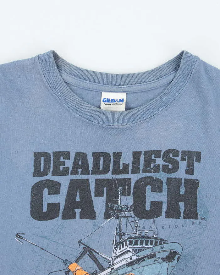 Vintage 2000's Deadliest Catch TV Promo T-Shirt - M sold by Rokit product image thumbnail 3