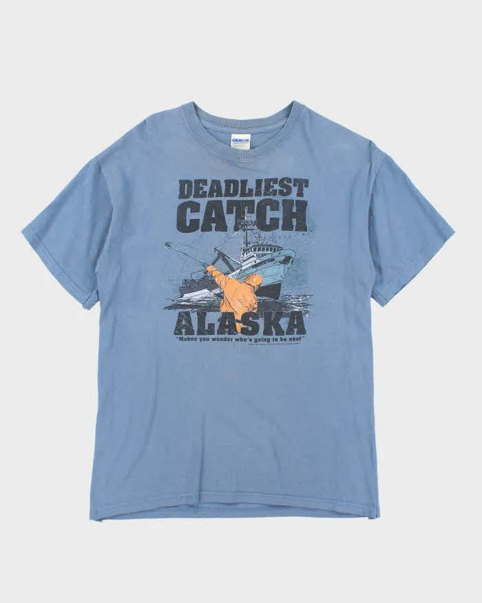 Vintage 2000's Deadliest Catch TV Promo T-Shirt - M sold by Rokit