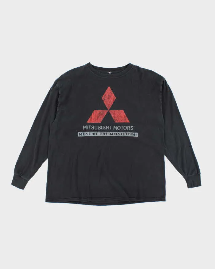 Vintage 2000's Mitsubishi Motors Graphic Long-sleeved T-Shirt - L sold by Rokit