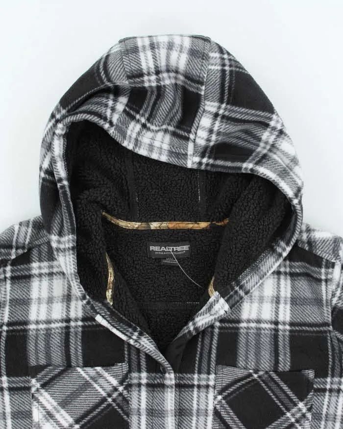 Vintage Y2k 00s Realtree Button-Up Hooded Fleece - M sold by Rokit product image thumbnail 3