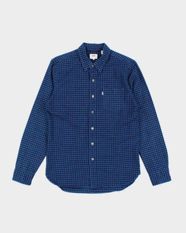 Vintage Levi's Checked Long Sleeve Shirt - S sold by Rokit