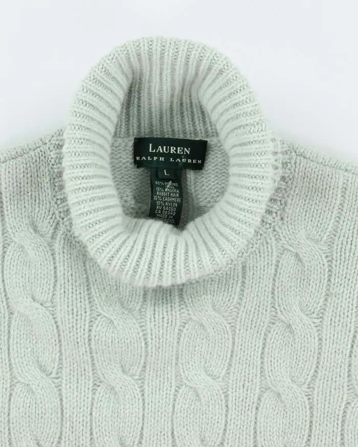 Vintage Ralph Lauren Wool, Angora & Cashmere Blend Jumper - L sold by Rokit product image thumbnail 3