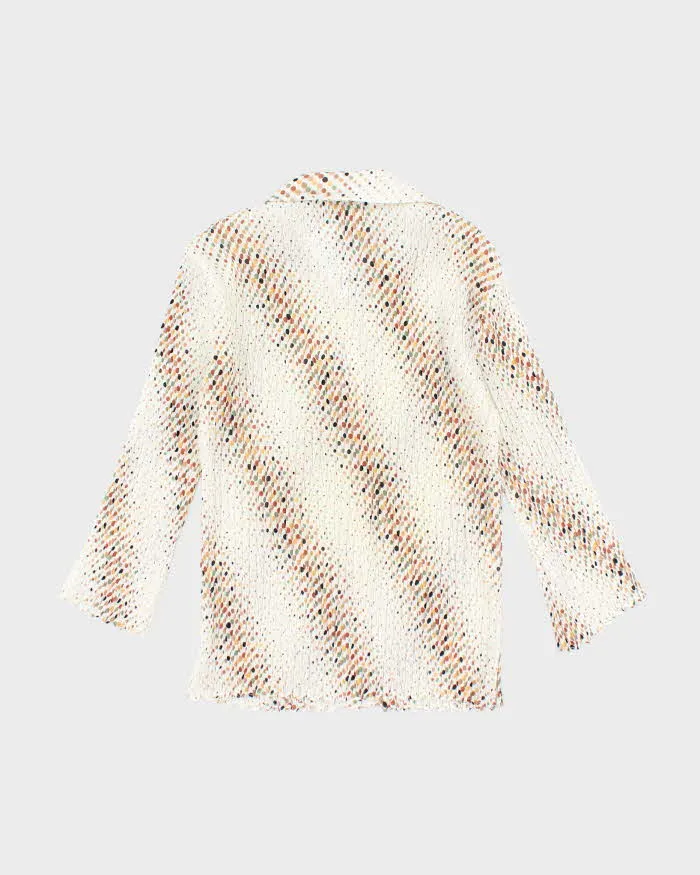 Vintage 90s Le Grange Polka Dot Blouse - S sold by Rokit product image thumbnail 2