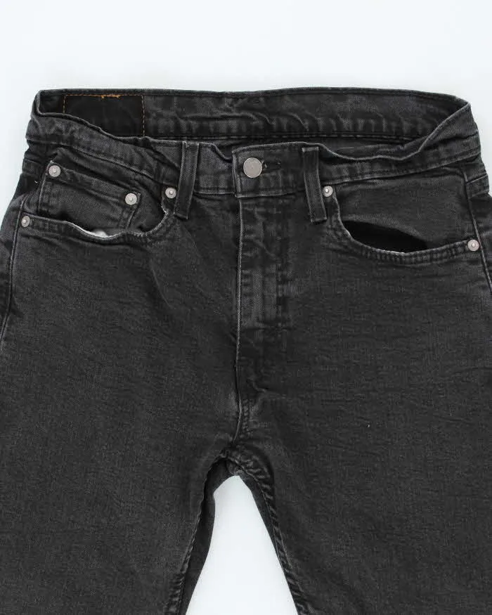 Vintage Levi's 502 Black Dark Wash Tapered Jeans - W32 L27 sold by Rokit product image thumbnail 3