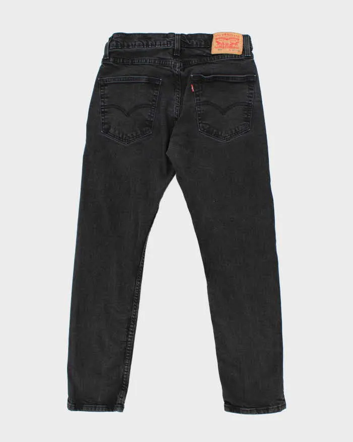 Vintage Levi's 502 Black Dark Wash Tapered Jeans - W32 L27 sold by Rokit product image thumbnail 2