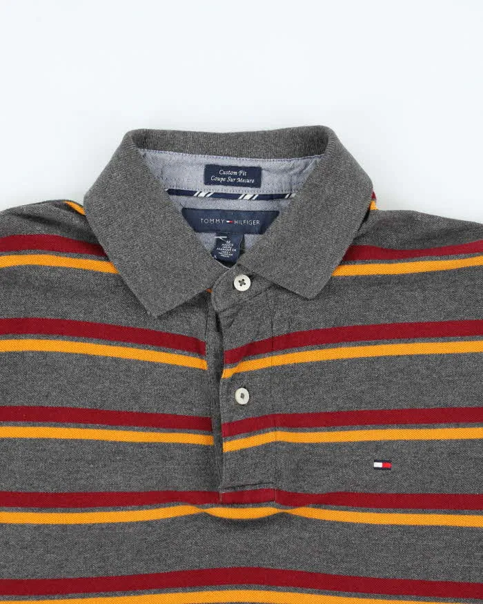 Vintage 2000's Tommy Hilfiger Striped Polo Shirt - M sold by Rokit product image thumbnail 3