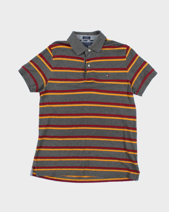 Vintage 2000's Tommy Hilfiger Striped Polo Shirt - M sold by Rokit