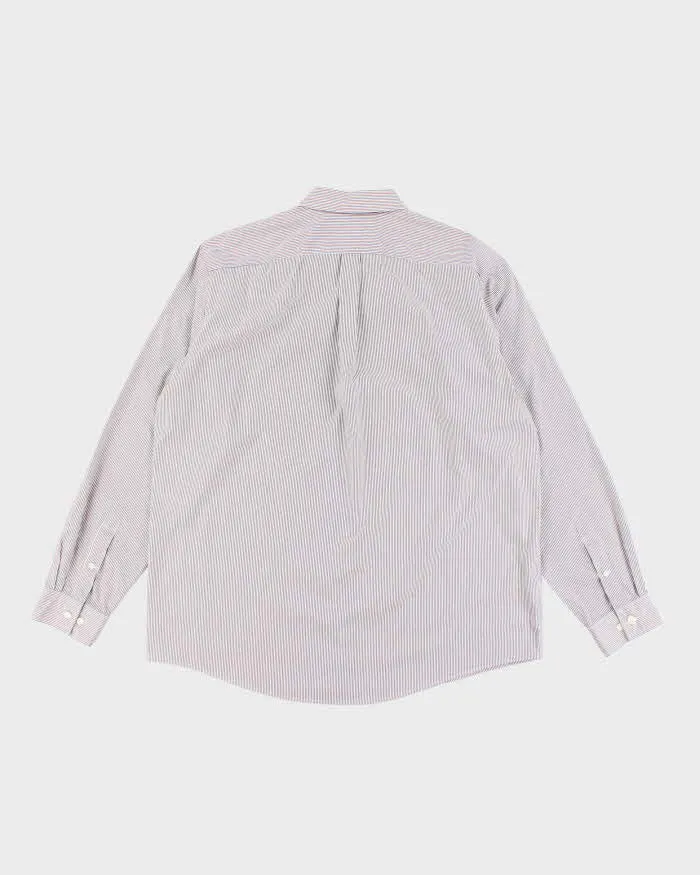 Vintage 90's Eddie Bauer Wrinkle Resistant Striped Shirt - XL sold by Rokit product image thumbnail 2