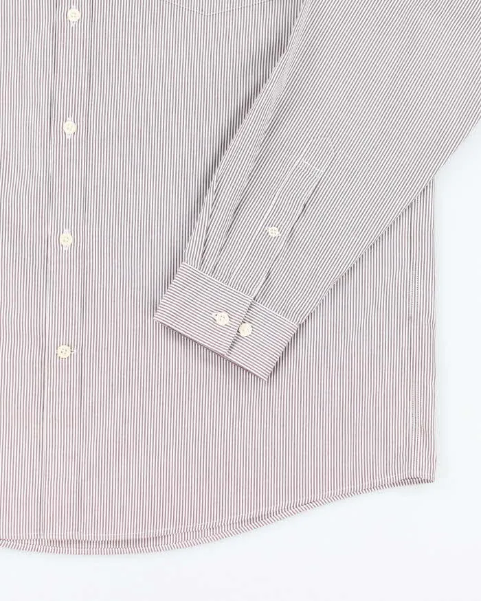 Vintage 90's Eddie Bauer Wrinkle Resistant Striped Shirt - XL sold by Rokit product image thumbnail 4