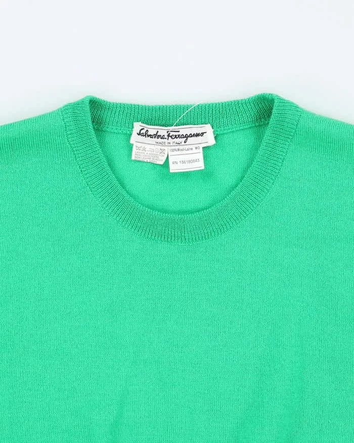 Vintage Salvatore Ferragamo Wool Tank Knit - M sold by Rokit product image thumbnail 3