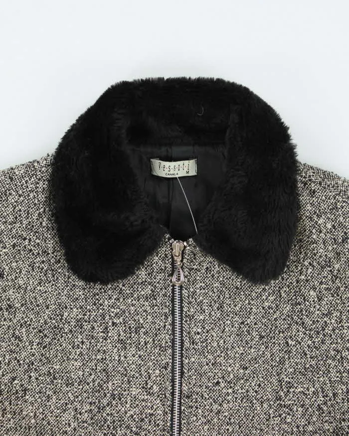 Vintage 90s Vessuti Wool Blend Lightweight Jacket - M sold by Rokit product image thumbnail 3