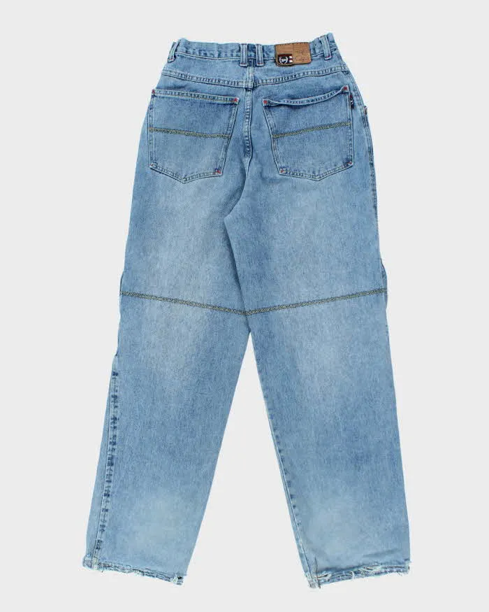 Vintage Y2K Phat Farm Heavyweight Baggy Embroidered Light Wash Jeans - W28 L32 sold by Rokit product image thumbnail 2