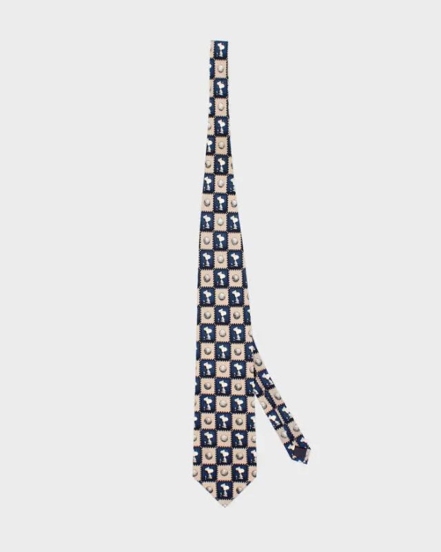 Vintage Snoopy Golf Theme All Over Print Tie sold by Rokit