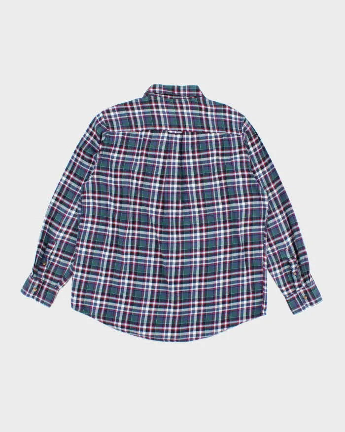 Vintage 2000's Chaps Striped Flannel Shirt - L sold by Rokit product image thumbnail 2