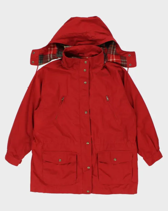 Vintage Eddie Bauer Hooded Wool Lined Jacket - L sold by Rokit