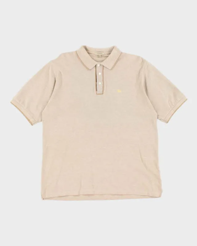 Vintage 2000's Burberry Brit Oversized Polo Shirt - L sold by Rokit