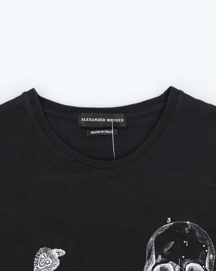 Vintage 2000's Alexander McQueen Skull & Snake Graphic T-Shirt - M sold by Rokit product image thumbnail 3