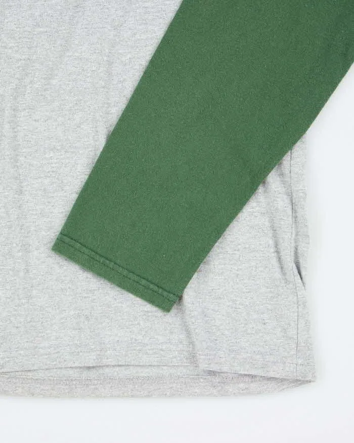 Vintage 2000's Quiksilver Long-sleeved Baseball T-Shirt - M sold by Rokit product image thumbnail 4
