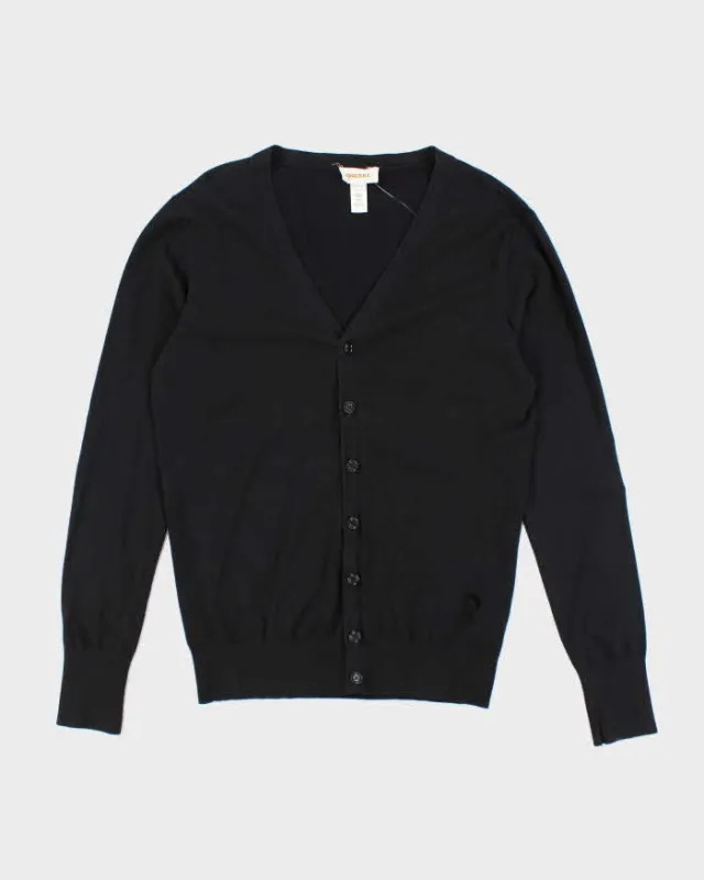 Vintage Y2K Diesel Lightweight Button Up Cardigan - L sold by Rokit