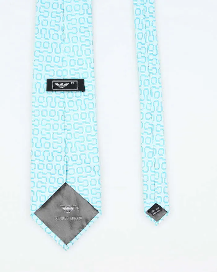 Vintage 90's Giorgio Armani Patterned Silk Tie sold by Rokit product image thumbnail 2