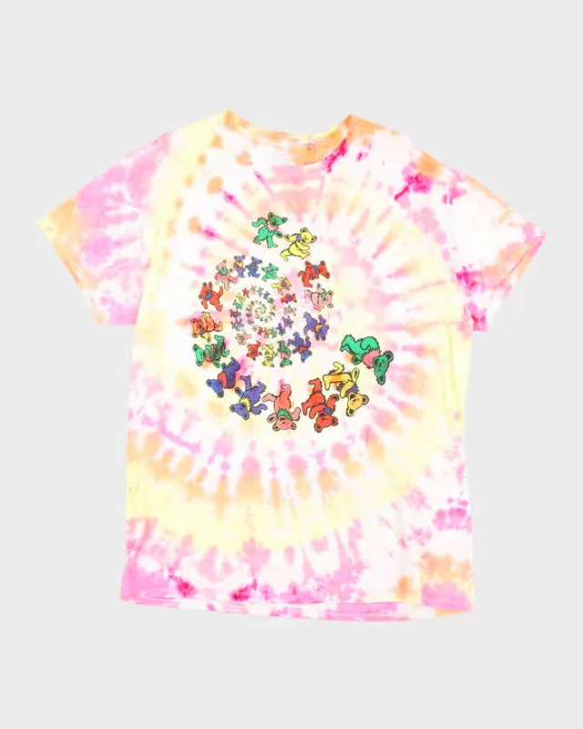 Vintage 2000's Grateful Dead Teddy Bear Tie Dye T-Shirt - L sold by Rokit