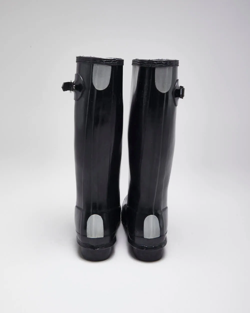 Hunter Black Wellington Boots - UK4 sold by Rokit product image thumbnail 4