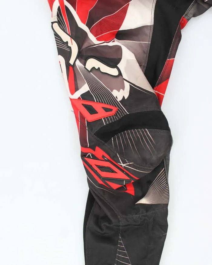 Vintage 90's Fox Racing Graphic Printed Motocross Trousers - W30 L32 sold by Rokit product image thumbnail 5