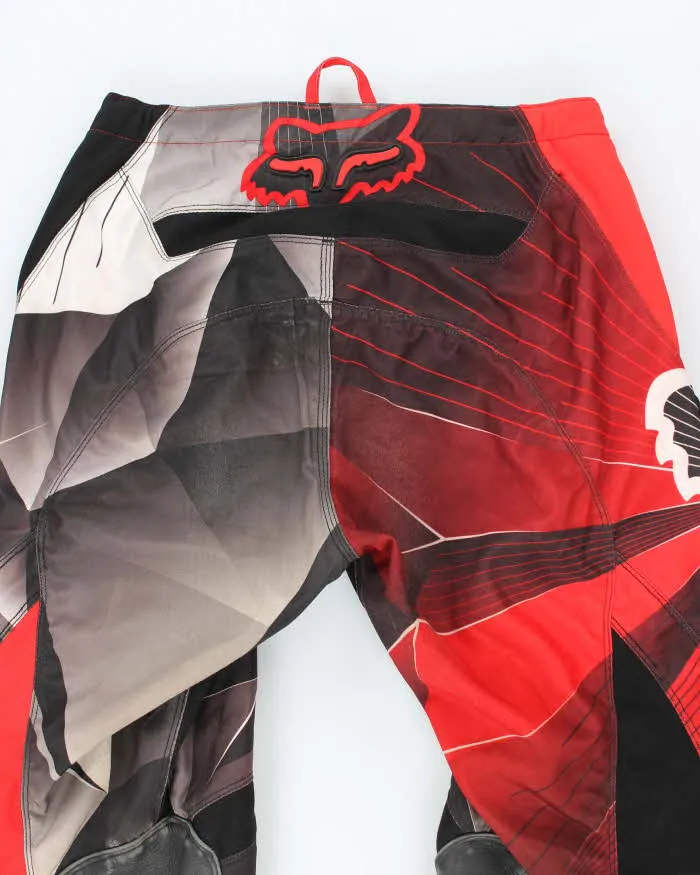 Vintage 90's Fox Racing Graphic Printed Motocross Trousers - W30 L32 sold by Rokit product image thumbnail 4