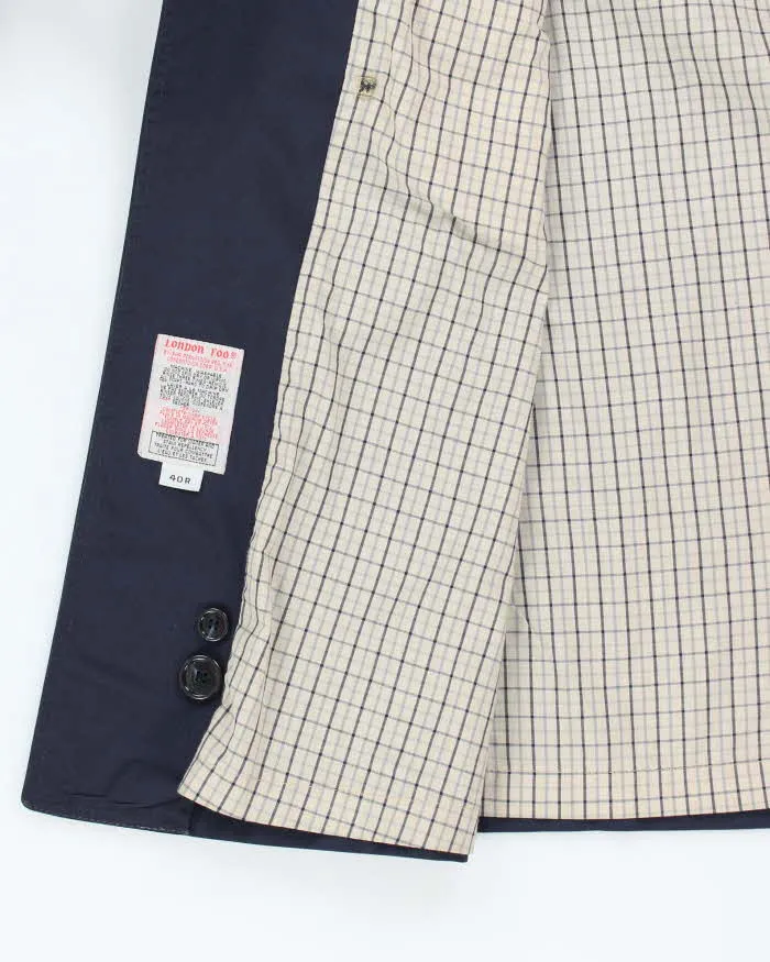 Vintage London Fog Navy Mac - L sold by Rokit product image thumbnail 5