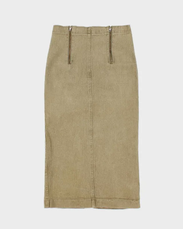 Vintage 80s/90s Happy Legs Denim Skirt - XS sold by Rokit