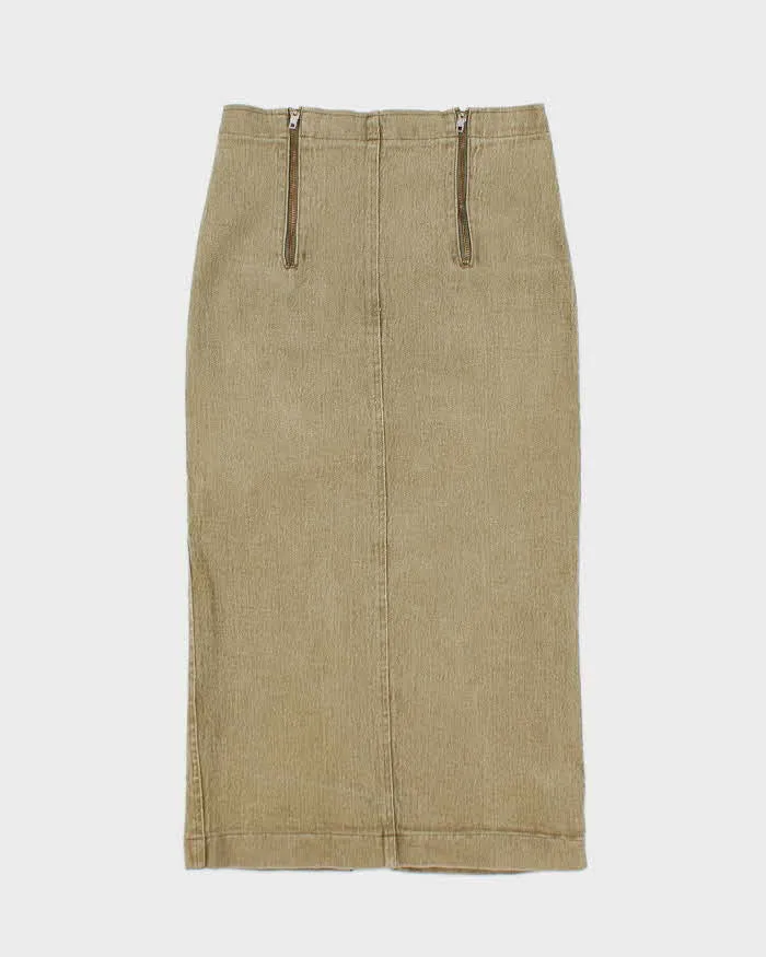 Vintage 80s/90s Happy Legs Denim Skirt - XS sold by Rokit