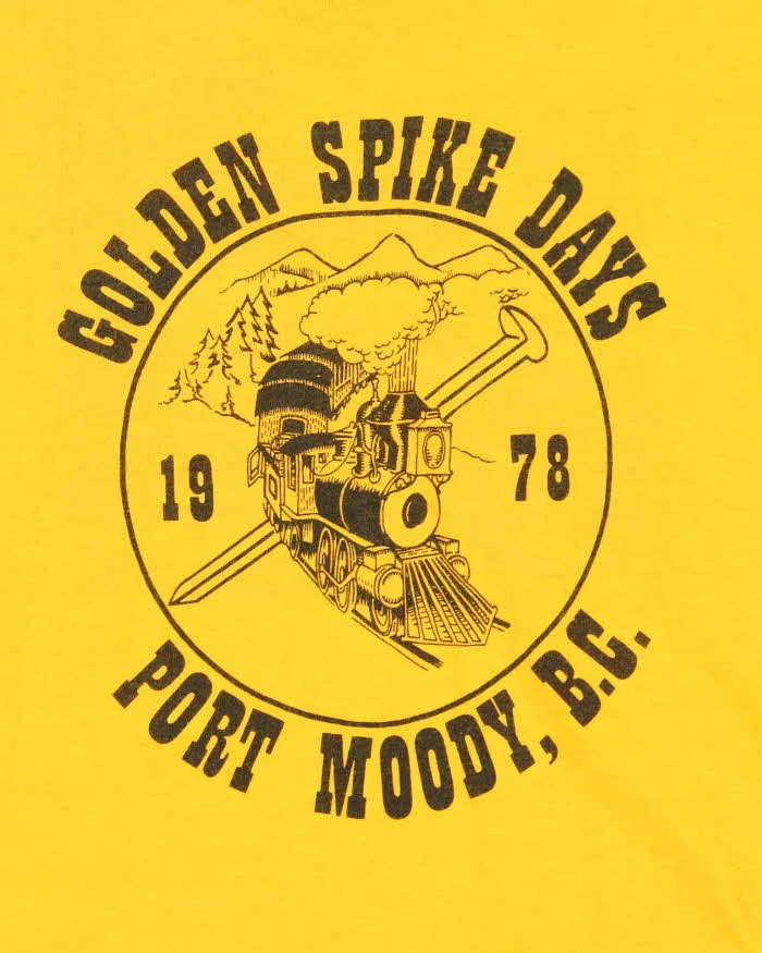 Vintage 70's Golden Spike Days Ringer T-Shirt - M sold by Rokit product image thumbnail 4