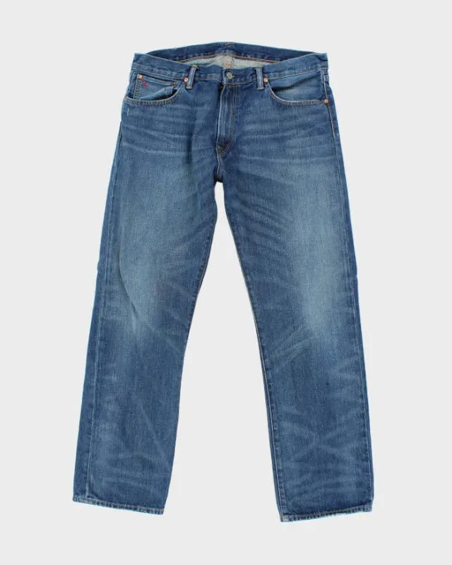Vintage Y2K Polo Jeans Dark Wash Straight Leg Jeans - W34 L30 sold by Rokit