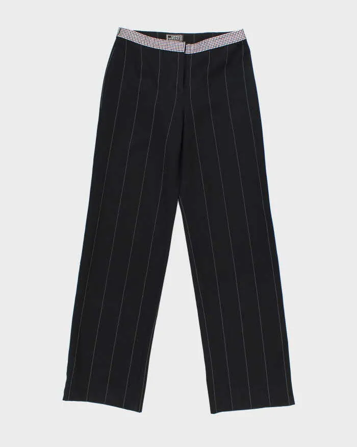 Vintage 90s Gianni Versace Stripe Trousers - W28 L30 sold by Rokit