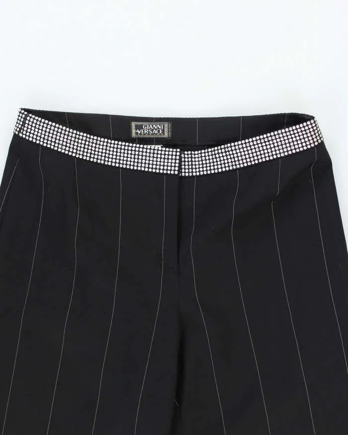 Vintage 90s Gianni Versace Stripe Trousers - W28 L30 sold by Rokit product image thumbnail 3